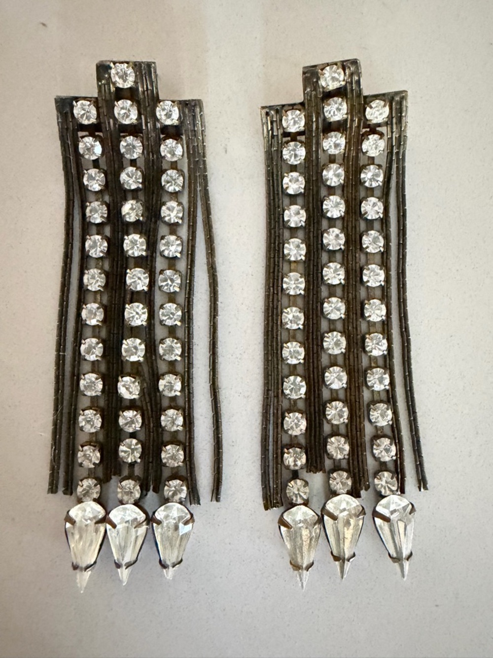 Chandelier Fringe Sprakle Earrings